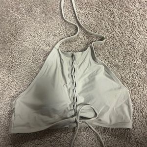 Halter bikini top